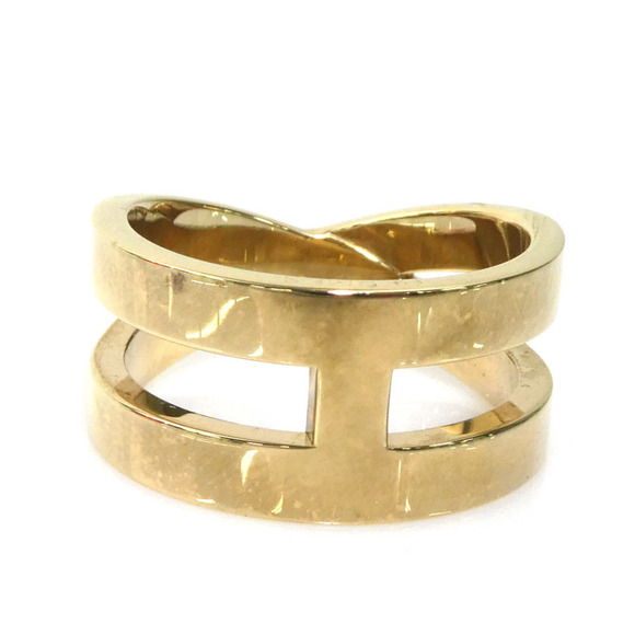 Hermes HERMES scarf ring metal gold ladies e60505a - Picture 1 of 5